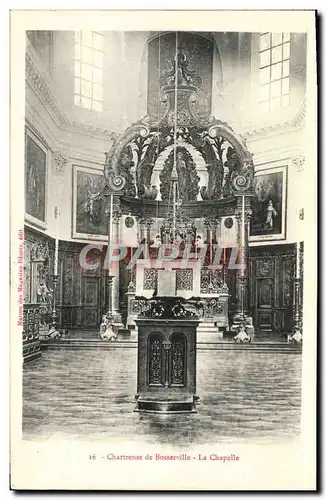 Ansichtskarte AK Chartreuse de Bosserville La Chapelle