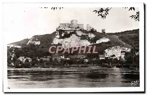 Moderne Karte Le Petit Andely Le Chateau Galliard