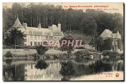 Cartes postales Nacquemille Le Chateau et l&#39etang