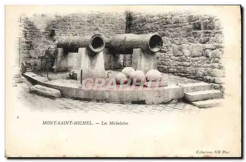 Cartes postales Mont Saint Michel Les Michelettes