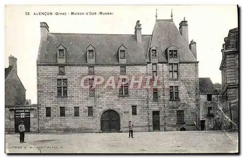 Cartes postales Alencon Maison d'Oze Musee