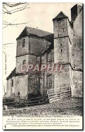 Cartes postales Coudehard pres Chambois Le manoir du Bois Jos