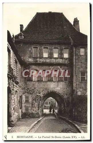 Cartes postales Mortagne Le Portail St Denis
