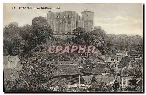 Cartes postales Falaise Le Chateau