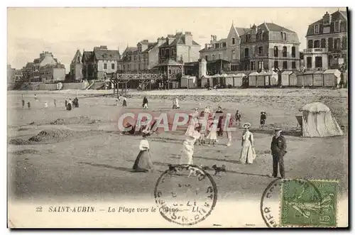 Cartes postales Saint Aubin La Playe vers le casino