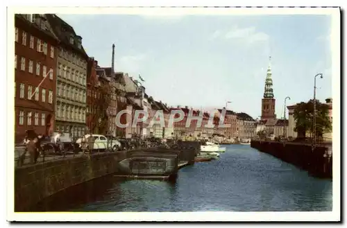 Cartes postales moderne Copenhagen View from Frederiksholm's canal
