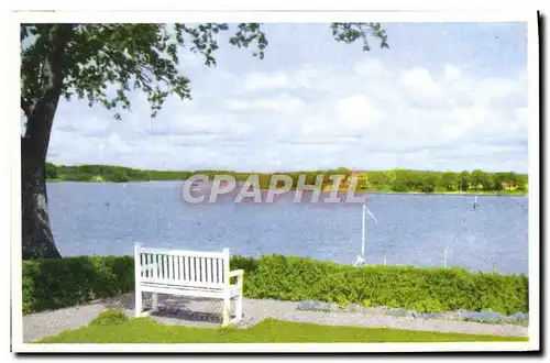 Moderne Karte Udsigt fra Troense mod Thuro