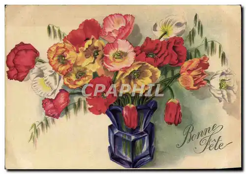 Cartes postales moderne Bonne Fete Fleurs