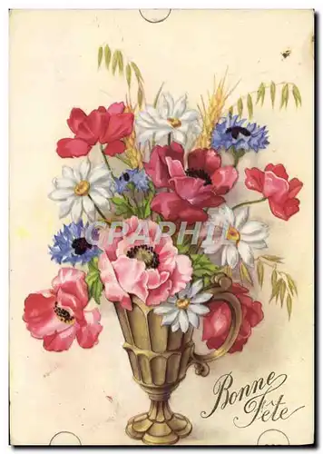 Cartes postales moderne Bonne Fete Fleurs