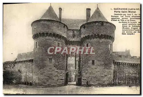 Cartes postales Guerande Porte Saint Michel