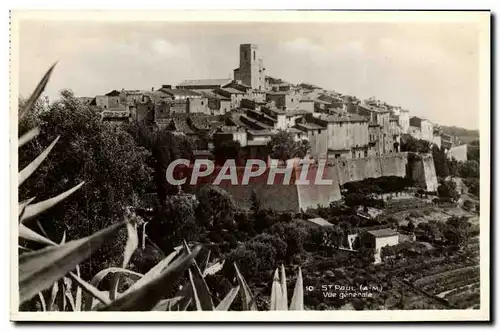 Moderne Karte St Paul Vue generale