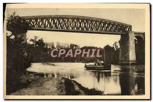 Cartes postales Les bords de la Rance Le pont de Lessard