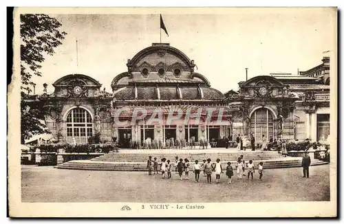 Cartes postales Vichy Le Casino Enfants