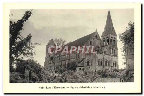 Cartes postales Saint Leu d&#39Esserent Eglise abbatiale