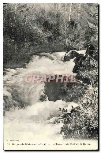 Ansichtskarte AK Gorges de Malvaux Le Torrent du Bief de la ruine