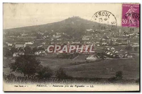 Cartes postales Vesoul Panorama pris des Vignobles