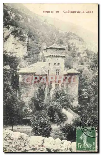 Cartes postales Gorges du Tarn Chateau de la Caze