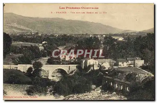 Cartes postales Prades Vue Sur Les Bords De La Tet