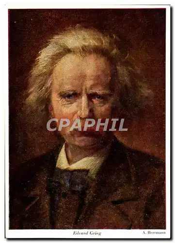 Cartes postales moderne Edvard Grieg Hermann