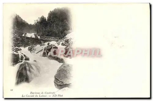 Ansichtskarte AK Environs De Cauterets La Cascade Du Lutour