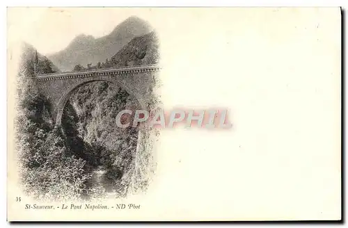 Cartes postales St Sauveur Le Pont Napoleon