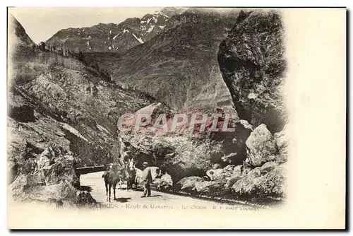 Cartes postales Route De Gavarnie Le Chaon