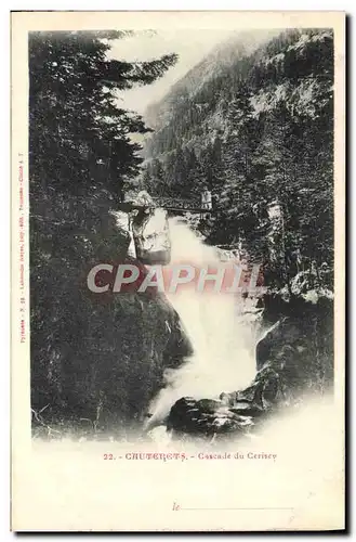 Cartes postales Cauterets Cascade Du Cerisey