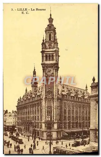 Cartes postales Lille La Bourse