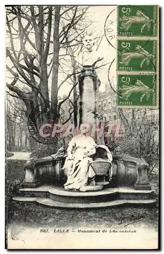 Cartes postales Lille Monument De Desrousseau