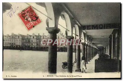 Cartes postales Arras Les Galeries De La Grand Place