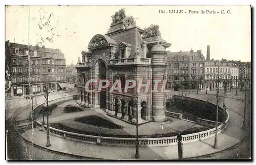 Cartes postales Lille Porte De Paris