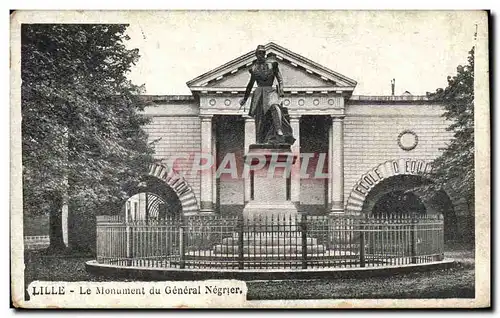 Ansichtskarte AK Lille Le Monument Du General Negrier