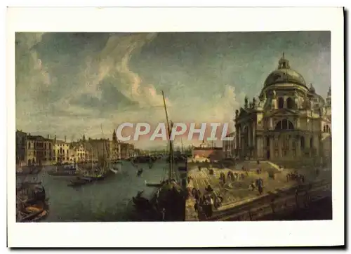 Cartes postales moderne Peinture Italienne Antonio Canale Dit Il Canaletto Vue De La Salute A Venise