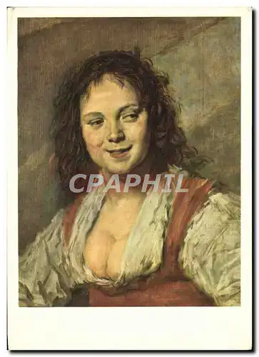 Cartes postales moderne Frans Hals La bohemienne Paris Musee du Louvre