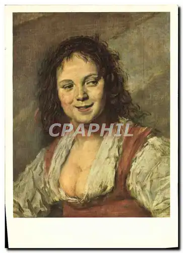 Cartes postales moderne Frans Hals La bohemienne Paris Musee du Louvre
