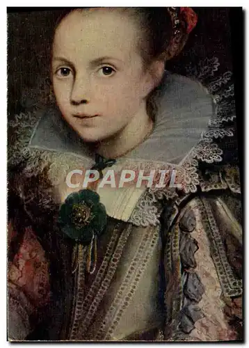 Cartes postales moderne Comite National De L&#39Enfance C de Vos Portrait de fillette Musee Mayer Van den Bergh Anvers