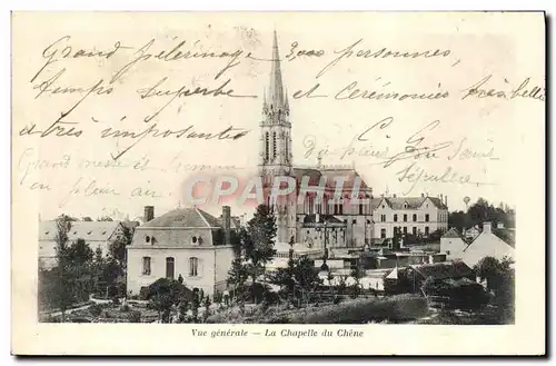 Cartes postales Solesmes Vue Generale La Chapelle du Chene