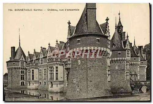 Cartes postales Bonnet able Le Chateau Vue d&#39ensemble