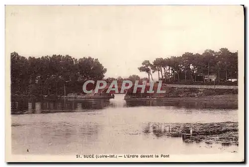 Cartes postales Suce L'Erdre Devant le Pont