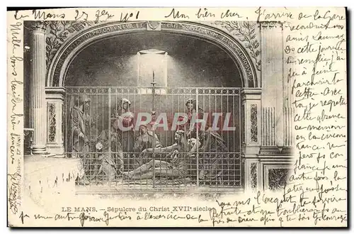 Cartes postales Le Mans Sepulcre du Christ