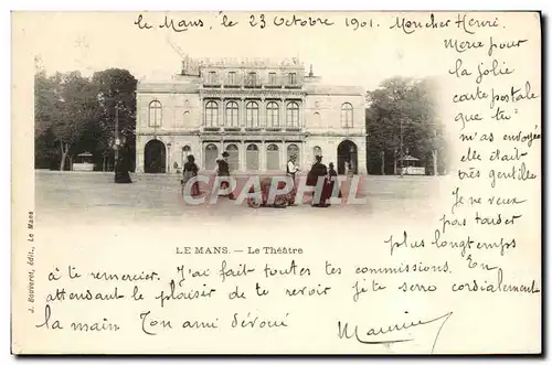 Cartes postales Le Mans Le Theatre