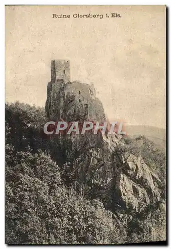 Cartes postales Ruine Glersberg Els