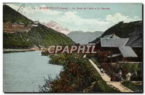 Cartes postales Albertville Les Bords de L&#39Arly et le Charvin