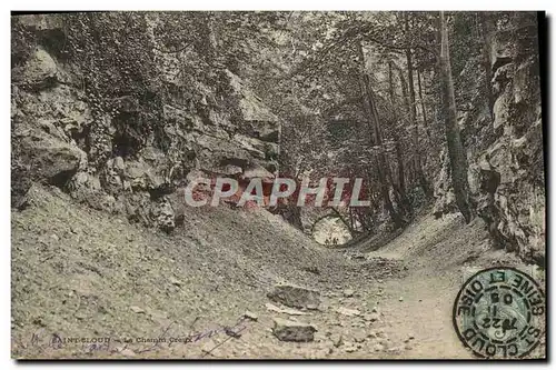 Cartes postales Saint Cloud le chemin creux