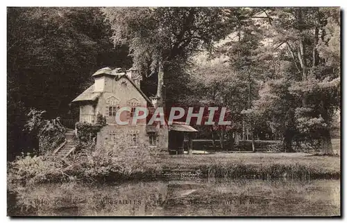 Cartes postales Versailles Hameau de Marie Antoinete Le moulin