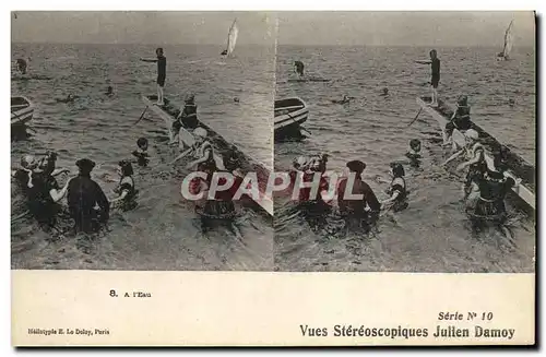 Ansichtskarte AK A l&#39eau Vues Stereoscopiques Julien Damoy