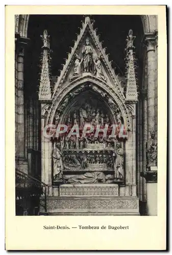 Cartes postales Saint Denis Tombeau De Dagobert