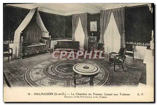 Ansichtskarte AK Malmaison La Chambre du Premier Consul Aux Tuileries Napoleon