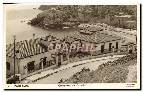 Cartes postales Port Bou Carretera de Francia