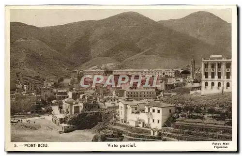 Cartes postales Port Bou Vista Parcial